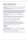 HCCA Question and answers already passed 2023