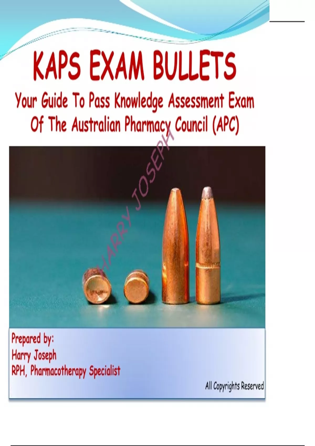 KAPS EXAM BULLETS BOOK KAPS Stuvia US