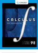 TEXTBOOK Calculus Early Transcendentals 9th ed 2020 by Stewart Clegg Watson