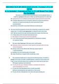 2023&sol;2024 NGN RN HESI EXIT EXAM - Version 1 &lpar;V1&rpar; All 160 Qs & As Included - Guaranteed Pass A&plus;&excl;&excl;&excl; &lpar;All Brand New Q&A Pics Included&rpar;
