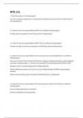 MTS 111 Questions And Answers Graded A&plus;