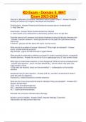 Jean Inman- RD exam Domain 2 Topic DMonitoring & Evaluation &lpar;II MNT 36-40&comma; RD Exam - Domain II&comma; Part C - Nutrition Support &plus; Miscc &lpar;2023&rpar;&comma; RD Exam Domain &num;2- Pages 26-30 &lpar;MNT for Liver&comma; Gallbladder&comma; Pancreatitis&comma; Cystic Fibrosis&comma; CV Diseases and Renal Di