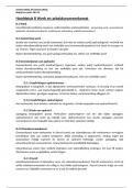Samenvatting: Bedrijf & Recht H8 t/m H11