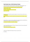 Real Estate Exam- MO & National Study Download To Score A&plus;
