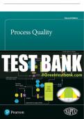 Test Bank For Process Quality 2nd Edition All Chapters - 9780136424703