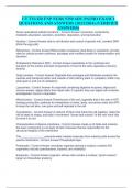 UT TYLER FNP NURS 5350 ADV PATHO EXAM 1 QUESTIONS AND ANSWERS &lpar;2023&sol;2024&rpar; &lpar;VERIFIED ANSWERS&rpar;