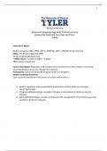UT TYLER FNP NURS 5350 ADV PATHO EXAM 1 QUESTIONS AND ANSWERS &lpar;2023&sol;2024&rpar; &lpar;VERIFIED ANSWERS&rpar;