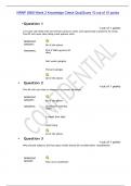 NRNP 6568 Week 3 Knowledge Check Quiz&vert;Score 10 out of 10 points