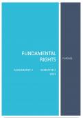 2023 SEMESTER 2 ASSIGNMENT 2 -  FUNDAMENTAL RIGHTS - FUR2601 