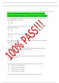 NOTARY LOAN SIGNING AGENT STUDY QUESTIONS 2023 UPGRADED EXAM A+ GRADED NEW TEST PASS!!!