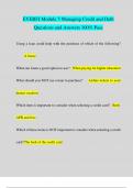 AHIP Module 5 Questions and Answers Already  Passed &vert; Graded A&plus;