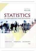 Test Bank For Statistics for Management and Economics 11th Edition by Gerald Keller Chapter 1_22