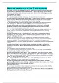 Maternal newborn practice B With Rationale