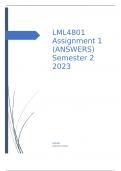 LML4801 Assignment 1.