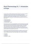 Test Bank - Focus on Nursing Pharmacology Ch&period; 1 - Introduction to Drugs  9th Edition by Amy Karch Chapter 1-59 &lpar;A&plus; GRADED&rpar;
