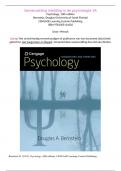 SAMENVATTING Inleiding in de psychologie deeltoets 1