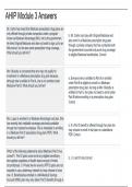 AHIP Module 3 Questions with verified Answers Rated A&plus;