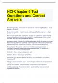 HCI-Chapter 6 Test Questions and Correct Answers 
