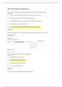 Bio 208 week 6 quiz  Questions & Answers With 100% Correct Answers