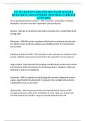 UT TYLER FNP NURS 5350 ADV PATHO EXAM 1 QUESTIONS AND ANSWERS &lpar;2023&sol;2024&rpar; &lpar;VERIFIED ANSWERS&rpar;