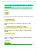 PHTLS Pre & Post Test Questions & Answers&lowbar; All correct&period;