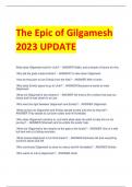The Epic of Gilgamesh 2023 UPDATE