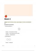 Samenvatting - Vertering Koolhydraten &lpar;week 3&rpar;