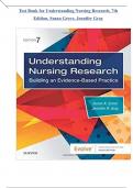 test&lowbar;bank&lowbar;for&lowbar;understanding&lowbar;nursing&lowbar;research&lowbar;7th&lowbar;edition&lowbar;susan&lowbar;grove&lowbar;jennifer&lowbar;gray 2023 Complete Study Guide