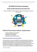 HPE HPE6-A72 Exam Questions [2023] - Valid QuestionsTube HPE6-A72 Materials