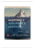 Solution Manual For auditing assurance services 9th edition by timothy louwers penelope bagley allen Blay jerry strawser and jay thibodeau.||ISBN NO-10 1266285997||ISBN NO-13 978-1266285998||All Chapters