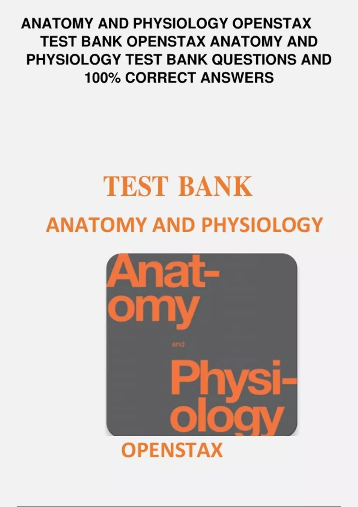 OPENSTAX ANATOMY AND PHYSIOLOGY TEST BANK PDF visual data 8