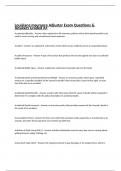 Louisiana Insurance Adjuster Exam Questions & Answers Graded A&plus;