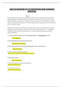 HESI A2 READING V1_V2 QUESTIONS AND ANSWERS (SOLVED)