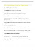 Bio Unit 6 Searching for Signatures  Questions and Answers(A+ Solution guide)