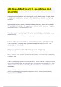 SIE Simulated Exam 2 &lpar;questions and answers&rpar;