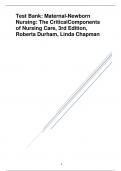Test Bank for Maternal-Newborn Nursing The Critical Components of Nursing Care, 3rd Edition, Roberta Durham, Linda Chapman.pdf