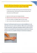 PN EXIT HESI Exam Questions And Answers Best Rated A&plus;Guaranteed Success New Update 2022-2023 