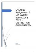 LML4810 Assignment 2
