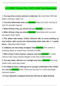 CA DMV Permit Test 