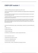 CSEP-CEP revised questions and answers 2023&period;