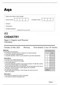 Aqa AS Chemistry 7404&sol;2 Question Paper May2023&period;