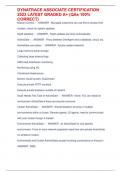 DYNATRACE ASSOCIATE CERTIFICATION 2023 LATEST GRADED A&plus; &lpar;QAs 100&percnt;  CORRECT&rpar;