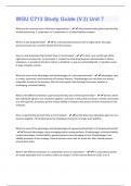 WGU C713 Exam Package Deal 