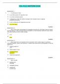 HSA 4222 LONG TERM MANAGED CARE &vert; HSA 4222 MIDTERM EXAM 