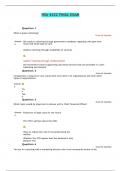 HSA 4222 LONG TERM MANAGED CARE &vert; HSA 4222 FINAL EXAM