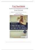 Anatomy of Orofacial Structures: A Comprehensive Approach 8th Edition (2018,Brand) Test Bank | 1 - 36 Chapters  Complete  Guide