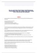 RN ATI CAPSTONE PROCTORED COMPREHENSIVE  ASSESSMENT 2020-2021 FORM A,B&C EACH FORM  WITH 180 QS AND ANS |AGRADE