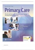 TEST BANK FOR PRIMARY CARE ART AND SCIENCE OF ADVANCED PRACTICE NURSING-AN INTERPROFESSIONAL APPROACH 6TH EDITION- DUNPHY||ISBN NO-10,1719644659||ISBN NO-13,978-1719644655||COMPLETE GUIDE