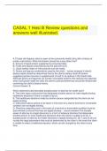  CASAL 1 Hesi B Review questions and answers well illustrated.