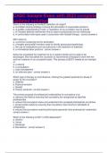 CADC Sample Exam with 2023 complete updated solution 